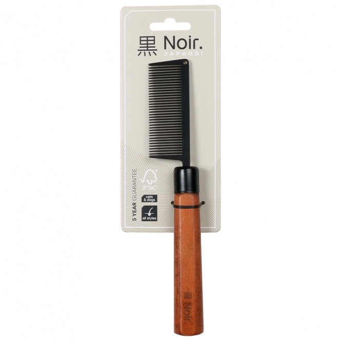 EBI Noir Japandi detangling comb