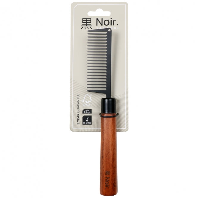 EBI Noir Japandi detangling comb