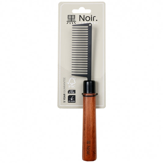 EBI Noir Japandi detangling comb