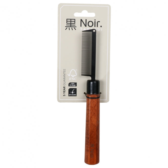 EBI Noir Japandi detangling comb