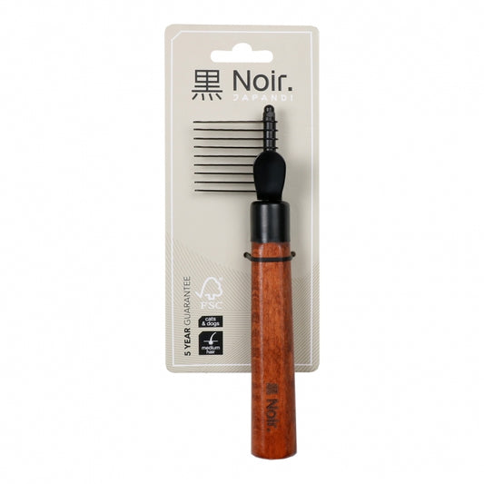 EBI Noir Japandi detangling comb