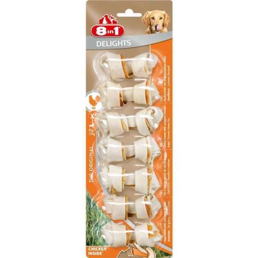 8in1 Delights Chew Bone XS