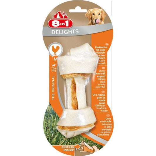 8in1 Delights Chewing Bone M