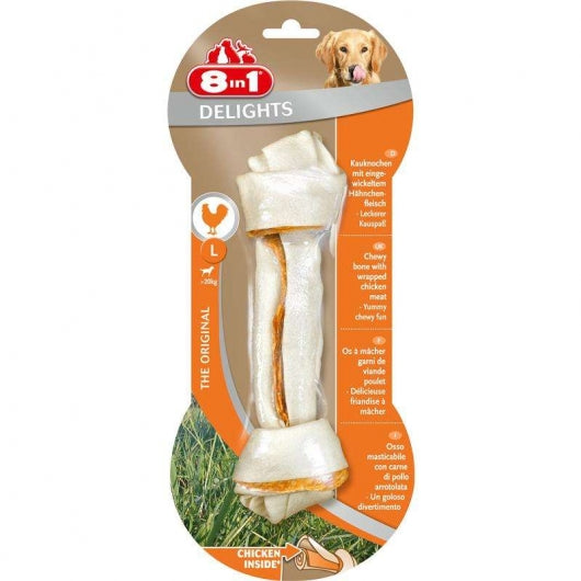 8in1 Delights Chew Bone L
