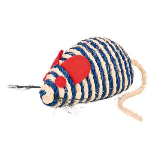 Trixie sisal mouse with catnip - 10 cm
