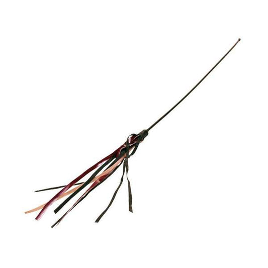 Trixie play stick with leather straps