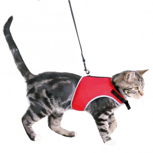 Trixie cat soft harness with leash