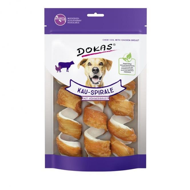 Dokas Chewing Spiral with Chicken Breast Fillet 110g