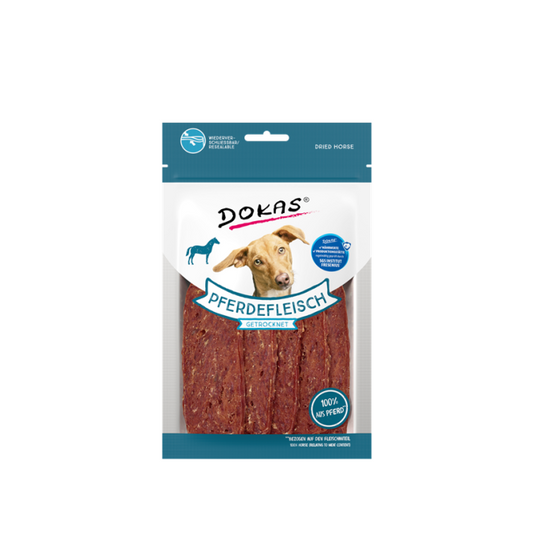 Dokas Dog Snack dried horse meat 60g