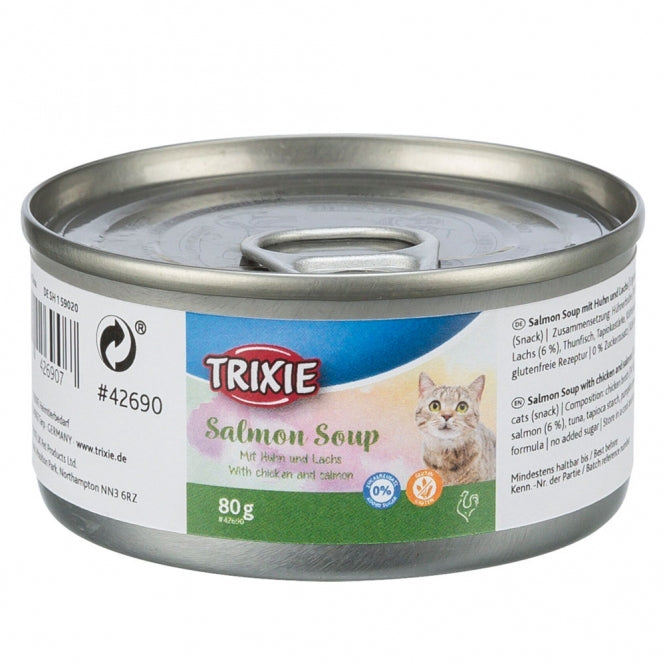 Trixie Soup with Chicken & Salmon - 80g