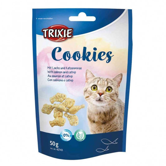 Trixie Cookies with Salmon and Catnip - 50g