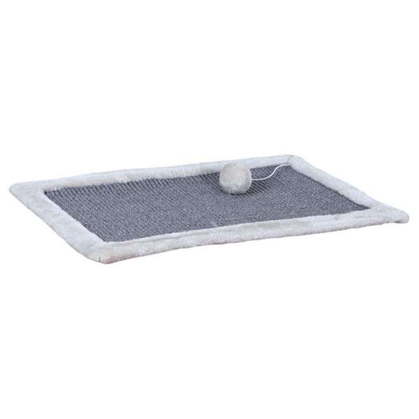 Trixie Plush Scratching Mat - grey