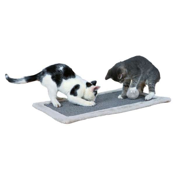 Trixie Plush Scratching Mat - grey