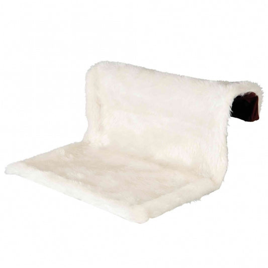 Trixie Liegemulde für Heizkörper - Langhaarplüsch creme/braun