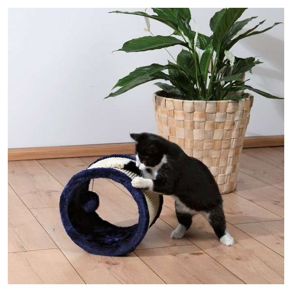 Trixie Sisal Play Roll - Blue