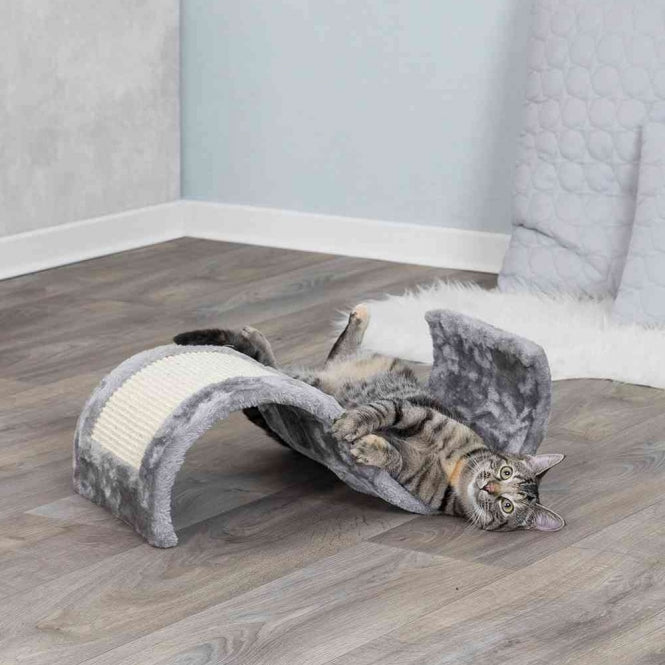 Trixie Scratching Wave Wavy - Grey