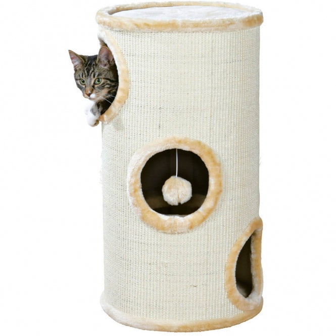 Trixie Cat Tower Scratching Barrel Samuel