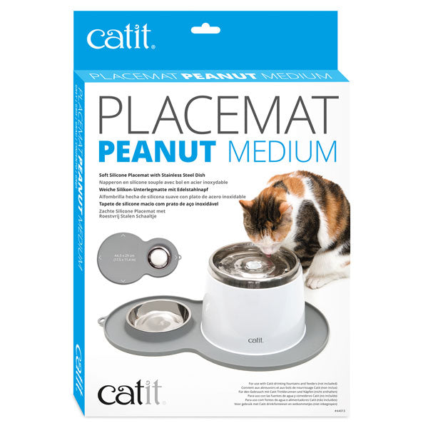 CATIT Silikonmatte Erdnuss - 46 x 29 cm