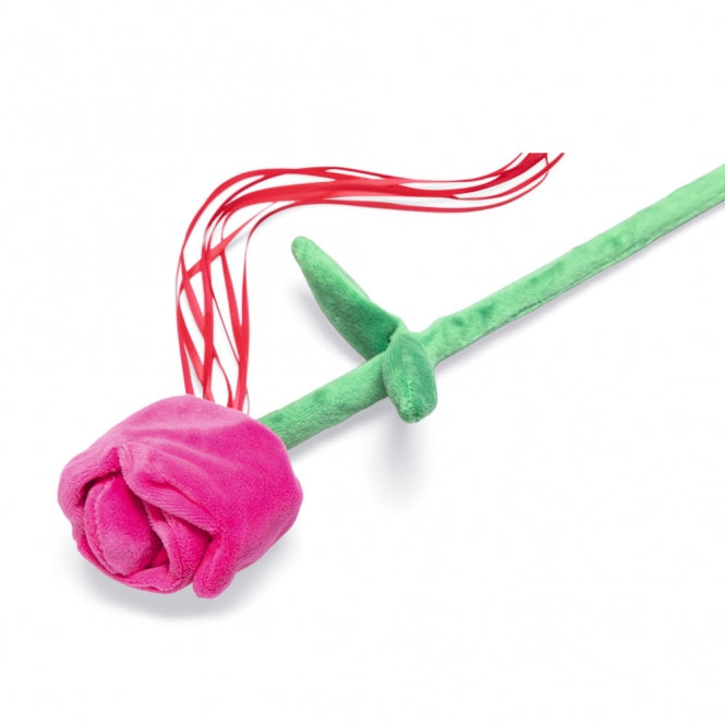 Beeztees Cat Fishing Rod Spring Flowers
