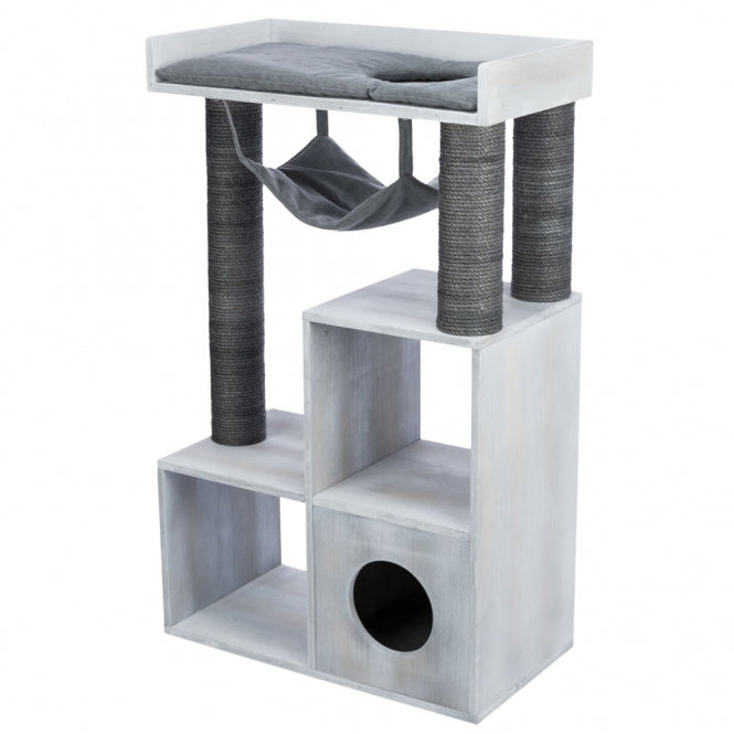 Trixie scratching post with shelf function