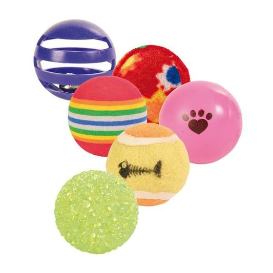 Trixie set of 6 play balls