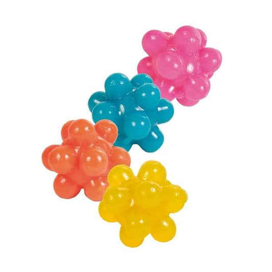 Trixie 4 rubber pimple balls - 3 cm