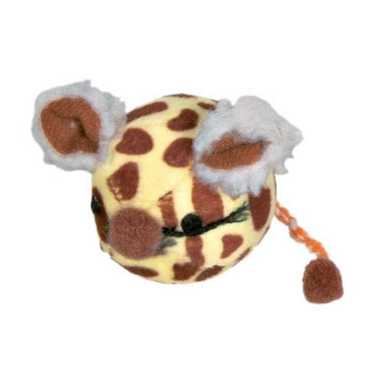 Trixie Mouse Ball made of Plush - 4.5 cm