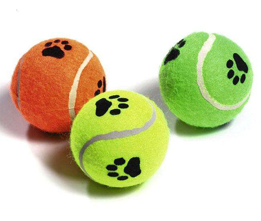 Karlie tennis balls with squeeker - set of 3
