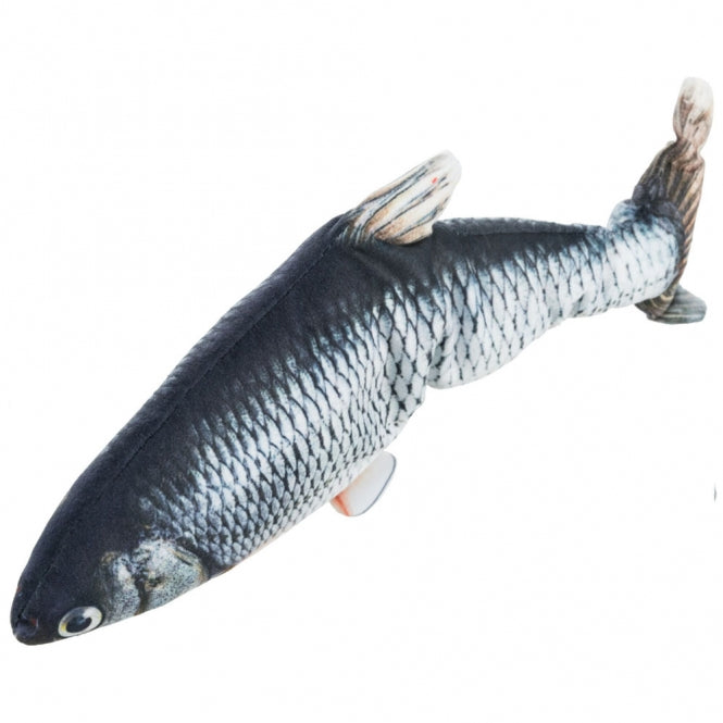 Trixie Wriggling Fish - grey, 30 cm