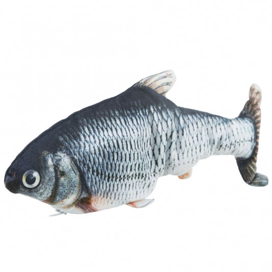 Trixie Wriggling Fish - grey, 30 cm