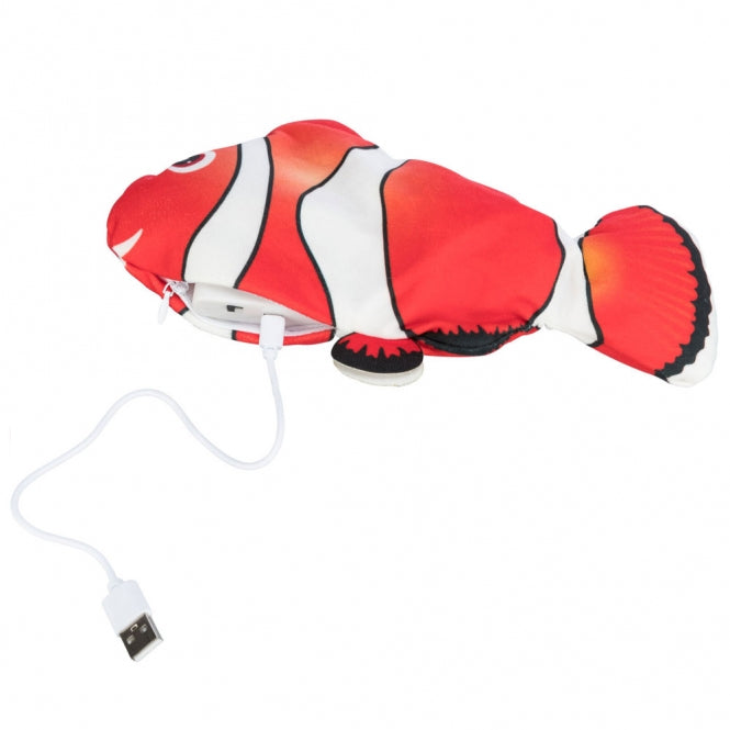 Trixie Wriggling Fish - orange, 26 cm