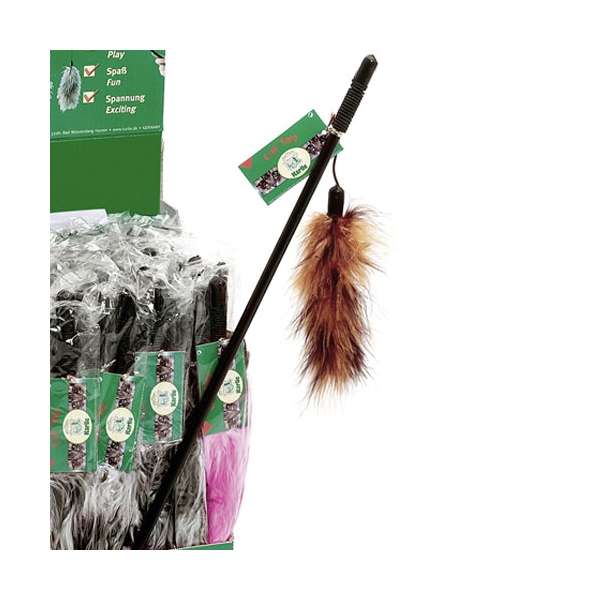 Karlie fishing rod feather boa