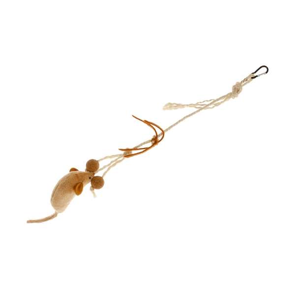 Karlie Sisal Fleety Mouse