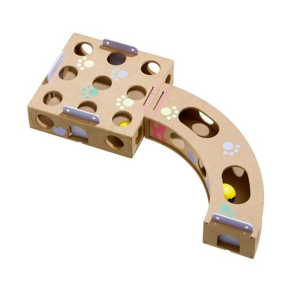 Karlie Smart Cat Activity Box with rattle ball