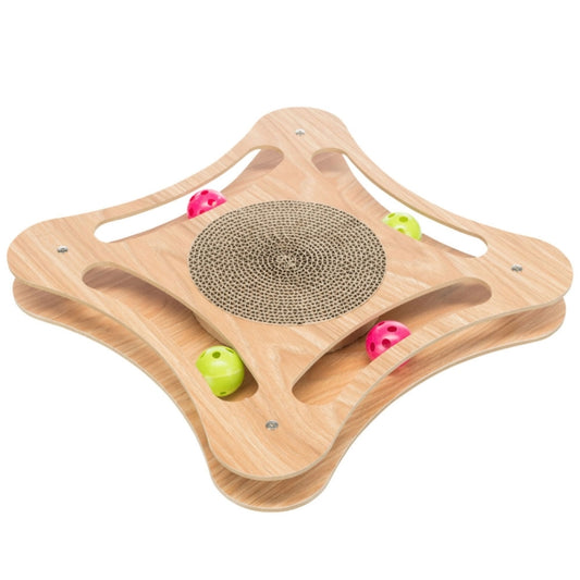 Trixie Scratching Board with Wooden Frame - 35 × 4 × 35 cm