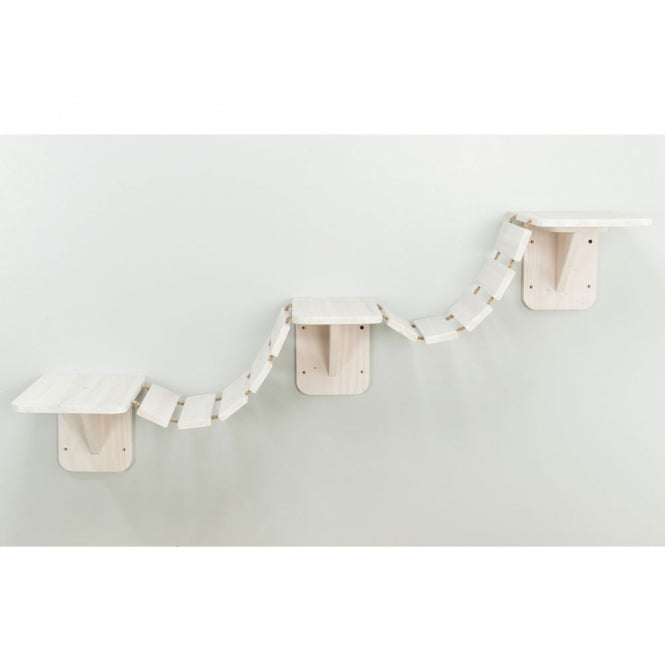Trixie Climbing Ladder for Wall Mounting - white