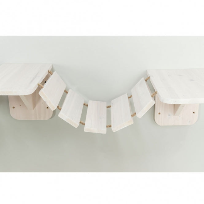 Trixie Climbing Ladder for Wall Mounting - white