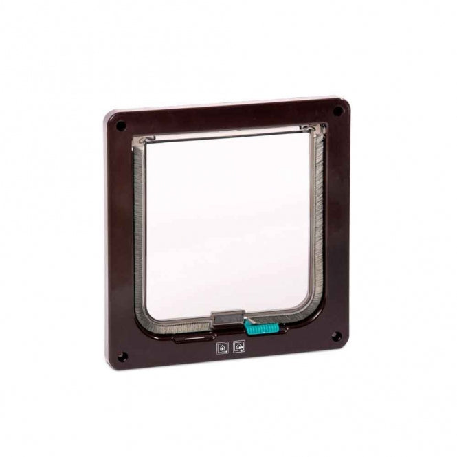 Karlie Flamingo cat door Porta 2-way lock