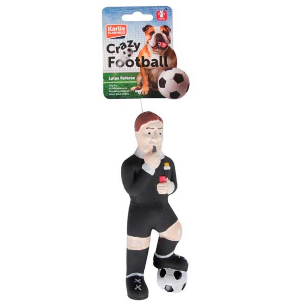 Karlie Flamingo latex toy referee
