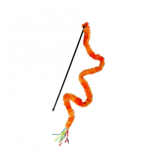 Karlie Flamingo Cat Fishing Rod with Plush Rod - 120 cm