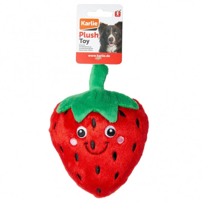 Karlie Flamingo Dog Toy Plush Strawberry