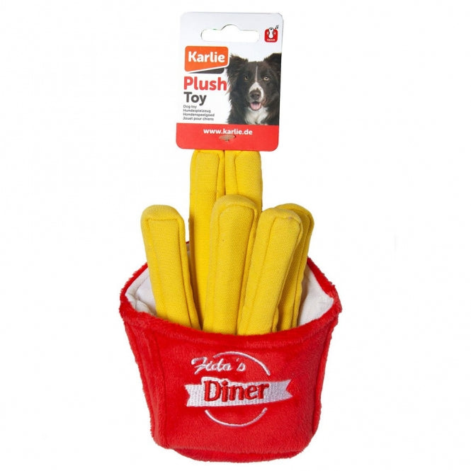 Karlie Flamingo Dog Toy Plush Fries