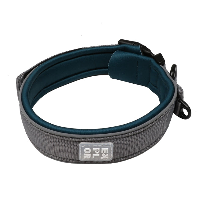 Duvoplus EXPLOR Ultimate Fit Comfy Collar Classic - petrol blue - XS - 30-33cm