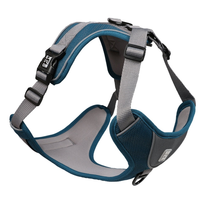 Duvoplus EXPLOR Ultimate Fit no-pull harness - petrol blue - XS - 28-37cm - 32-43cm