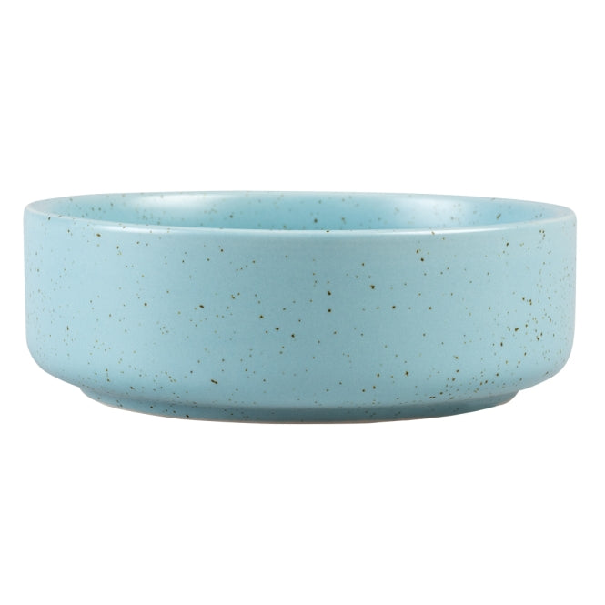 Duvoplus Ceramic Bowl Stone Speckle - turquoise - 330ml