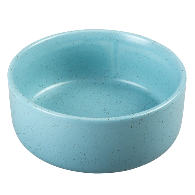Duvoplus Ceramic Bowl Stone Speckle - turquoise - 330ml