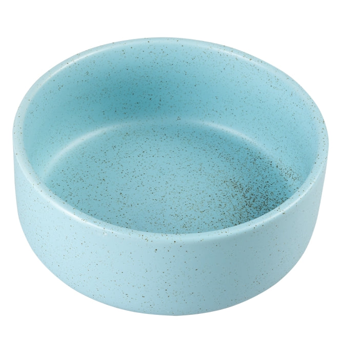 Duvoplus Ceramic Bowl Stone Speckle - turquoise - 330ml