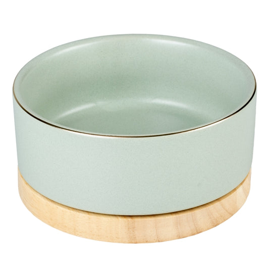 Duvoplus Ceramic Bowl Stone Timber Green - 450ml