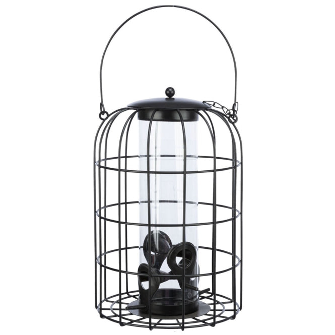 Trixie feeder with protective grille