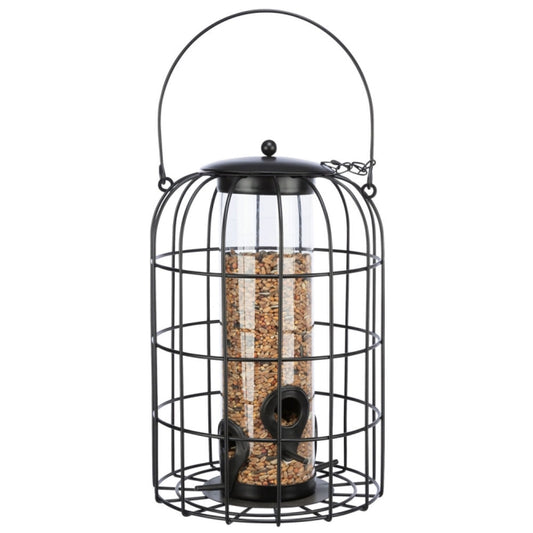 Trixie feeder with protective grille